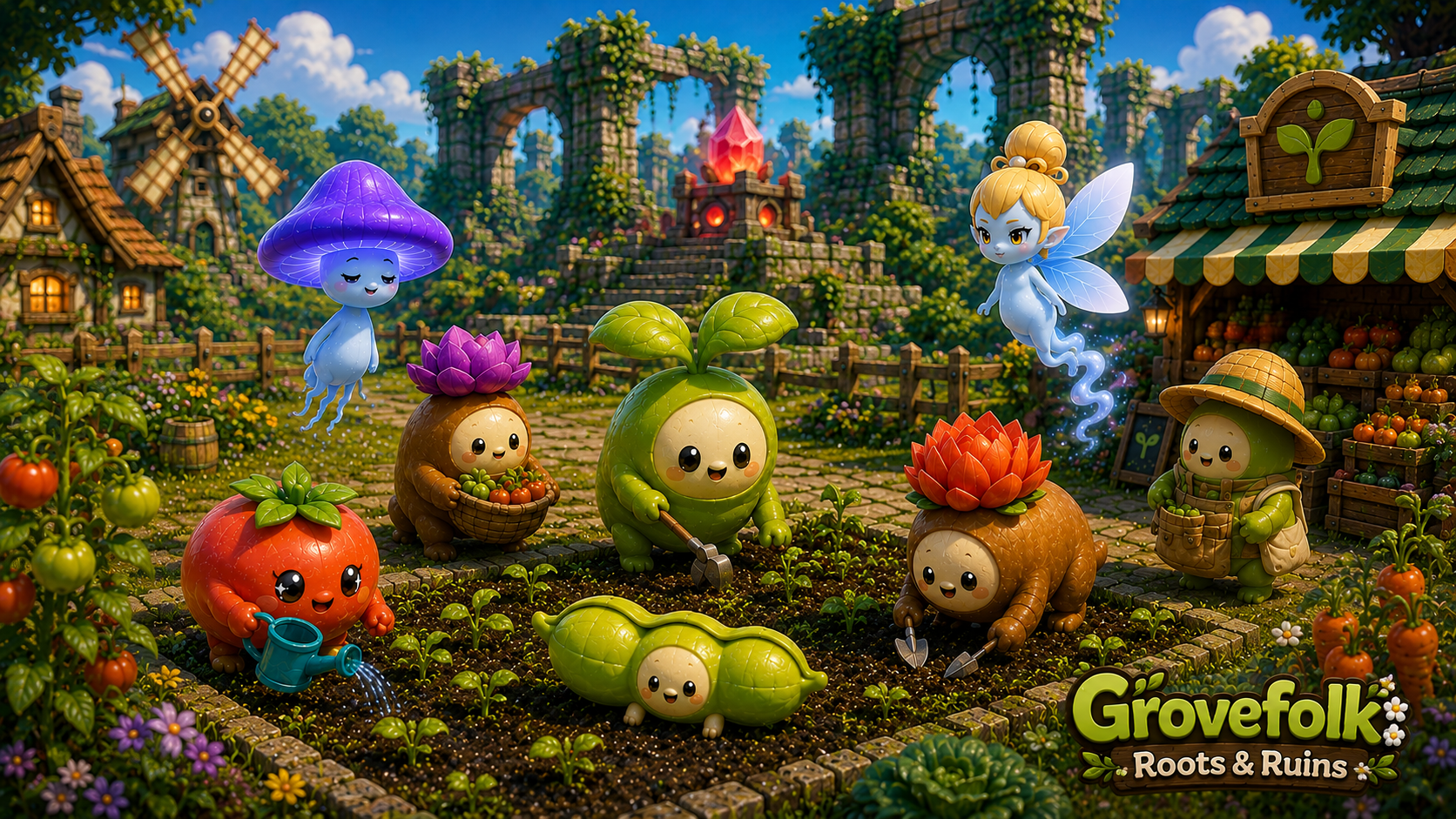 🌱Grovefolk🌷Roots & Ruins key art